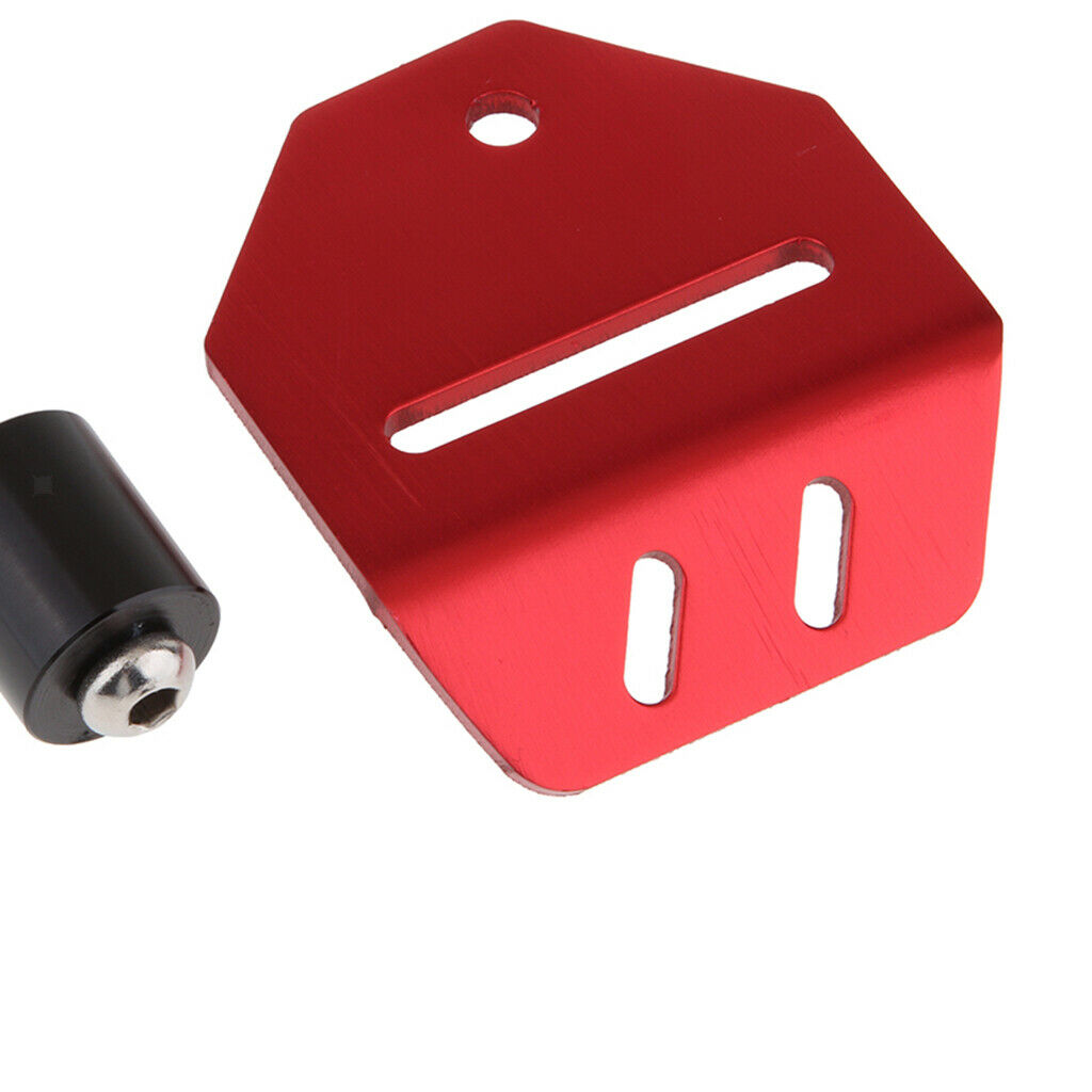 Red Brake Fluid Container Protection Motorcycle Brake Protection Rear Cover For