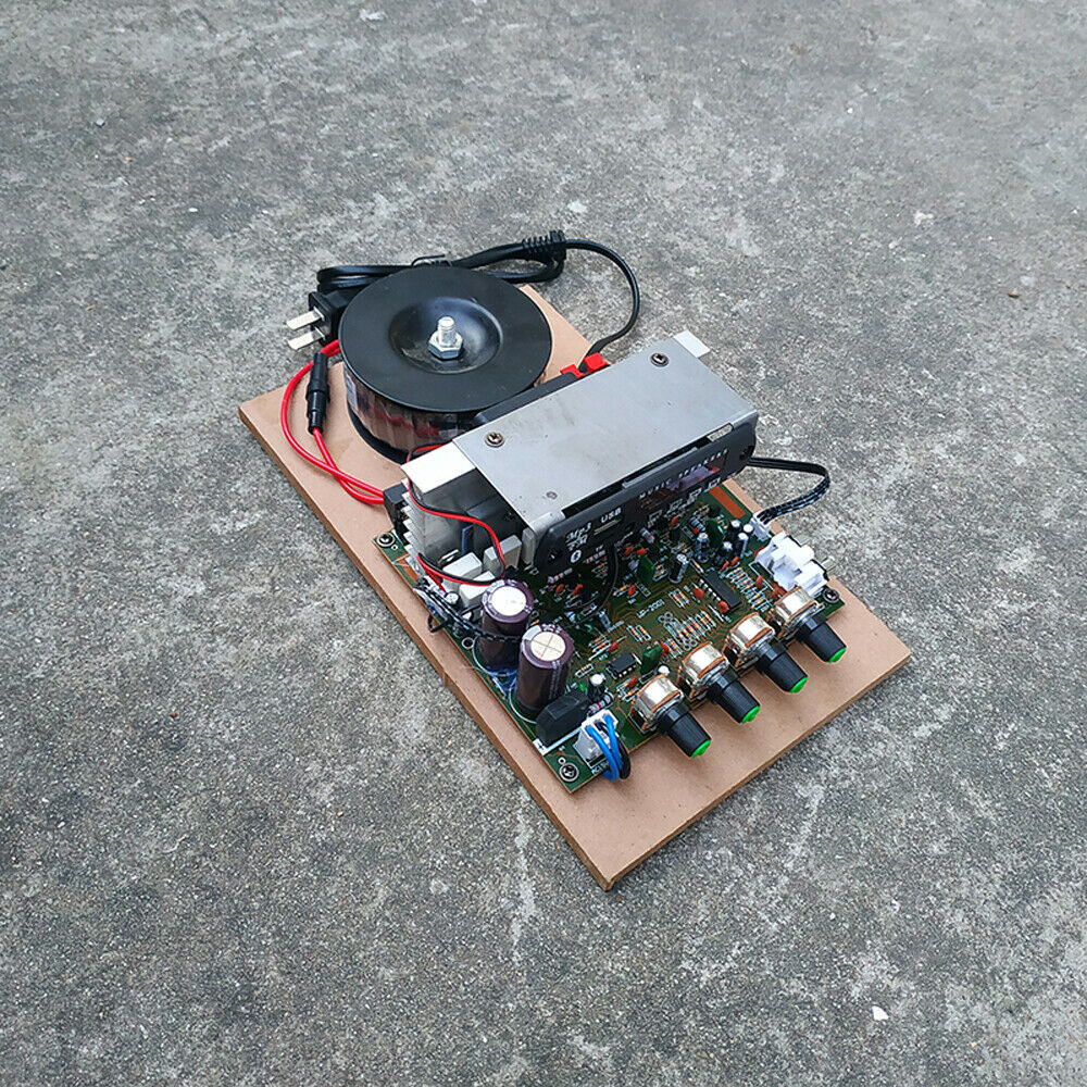 200W 2.1-Channel Ring Cow+Bluetooth Power Amplifier Board With Subwoofer Output