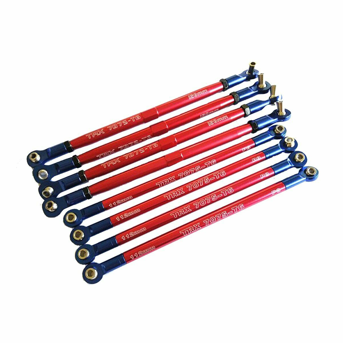 Aluminum Steel Tie Rod for 1/10 TRAXXAS Revo Summit E-REVO 2.0  5319X 5338R SUK
