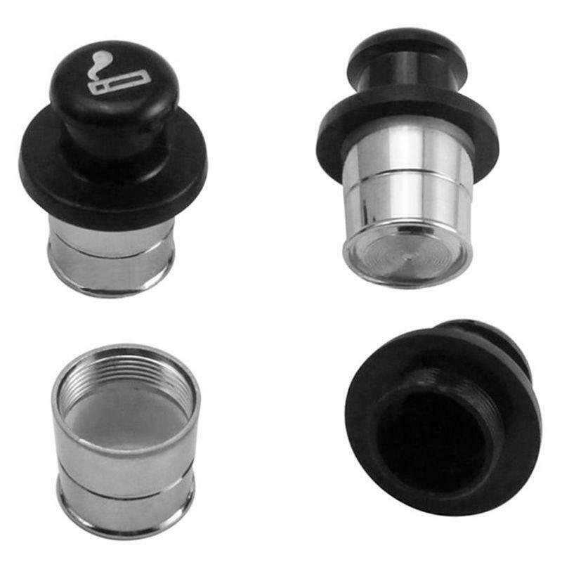 Cigarette Lighter Design Hidden Car Insert Case Pill Box Container Safe Storage