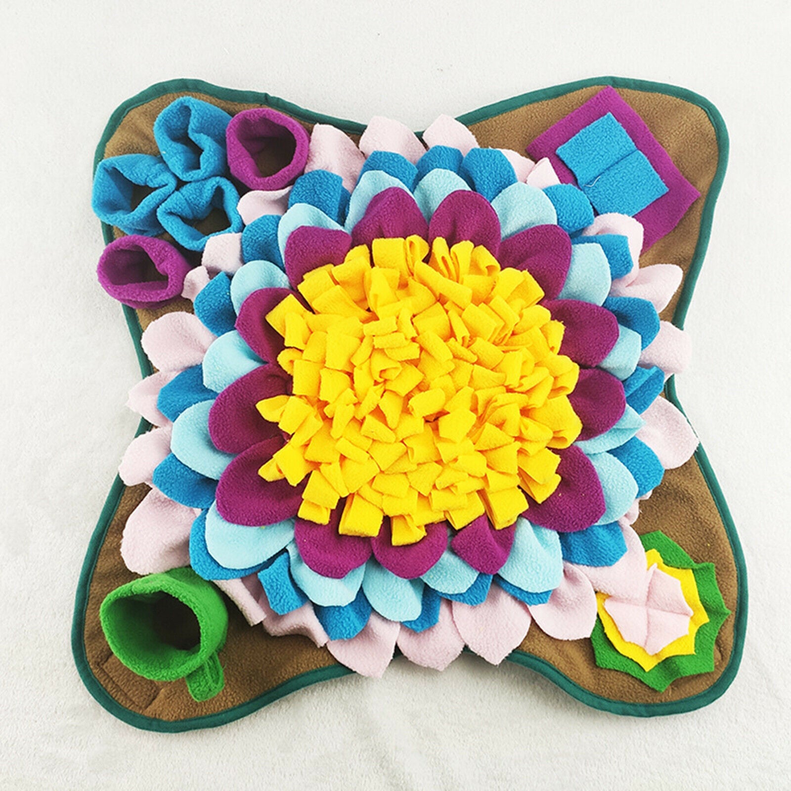 Pet Snuffle Mat Dog Puppy Food Mat Pressure Relieving Nosework Training Toys