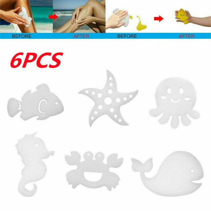 6x Oil Absorbing Sponge Swimming Pool Hot Tub Spa Dirt Scum Cleaner Absorber USA