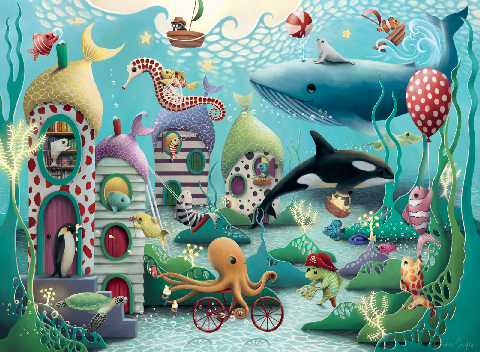 12972 Ravensburger Underwater Wonders XXL 100pc Jigsaw Puzzle Children Kids 6yr+