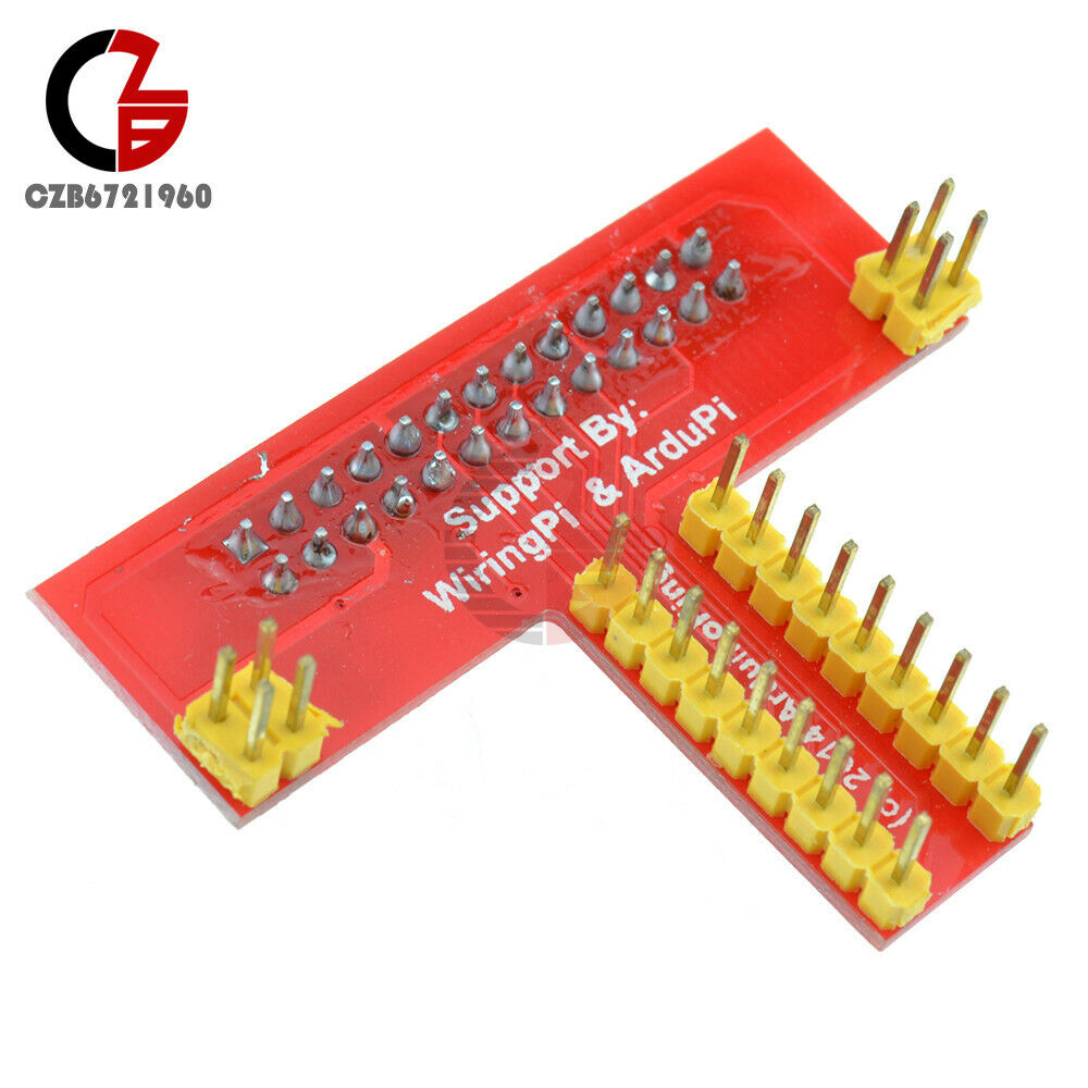 Raspberry Pi GPIO Extension Board V2.0 T-Type 26Pin Adapter For Breadboard