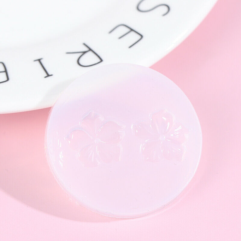 1Pc Mirror DIY Crystal Epoxy Mold UV Flower Handmade Pendant Hairpin Deco.l8