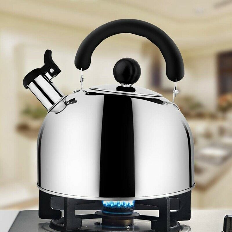 Tea Kettle Stovetop Whistling Tea Pot, Stainless Steel Tea Kettles Tea Pots FoO2