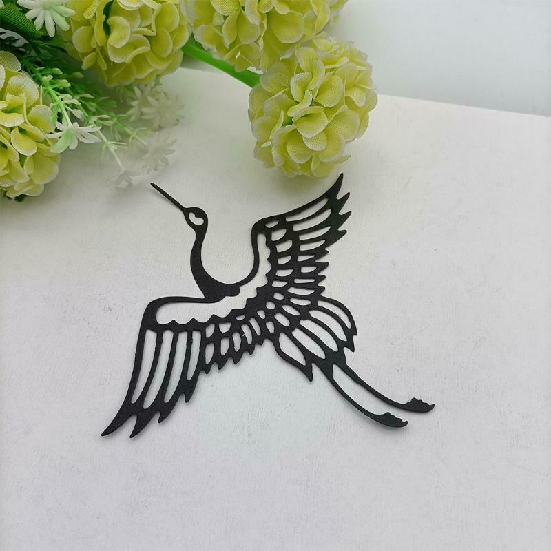 Flying Red-crowned Crane Carbon Steel Cutting Dies DIY Scrapbooking Photo Album