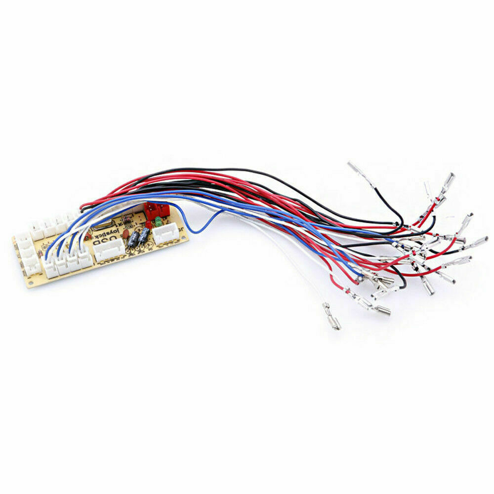 Zero Delay USB Encoder To PC LED Joystick and Buttons For Arcade diy kit Parts