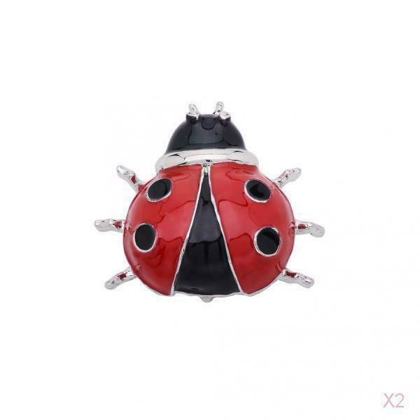 Cute Lady Bird Beetle Brooch Pin Womens/Men/Children Unisex Fashion Jewelry