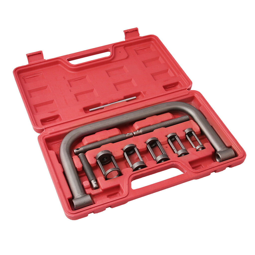 Auto Valve C Clamp Spring Compressor Kit Safe Solid Steel Professional