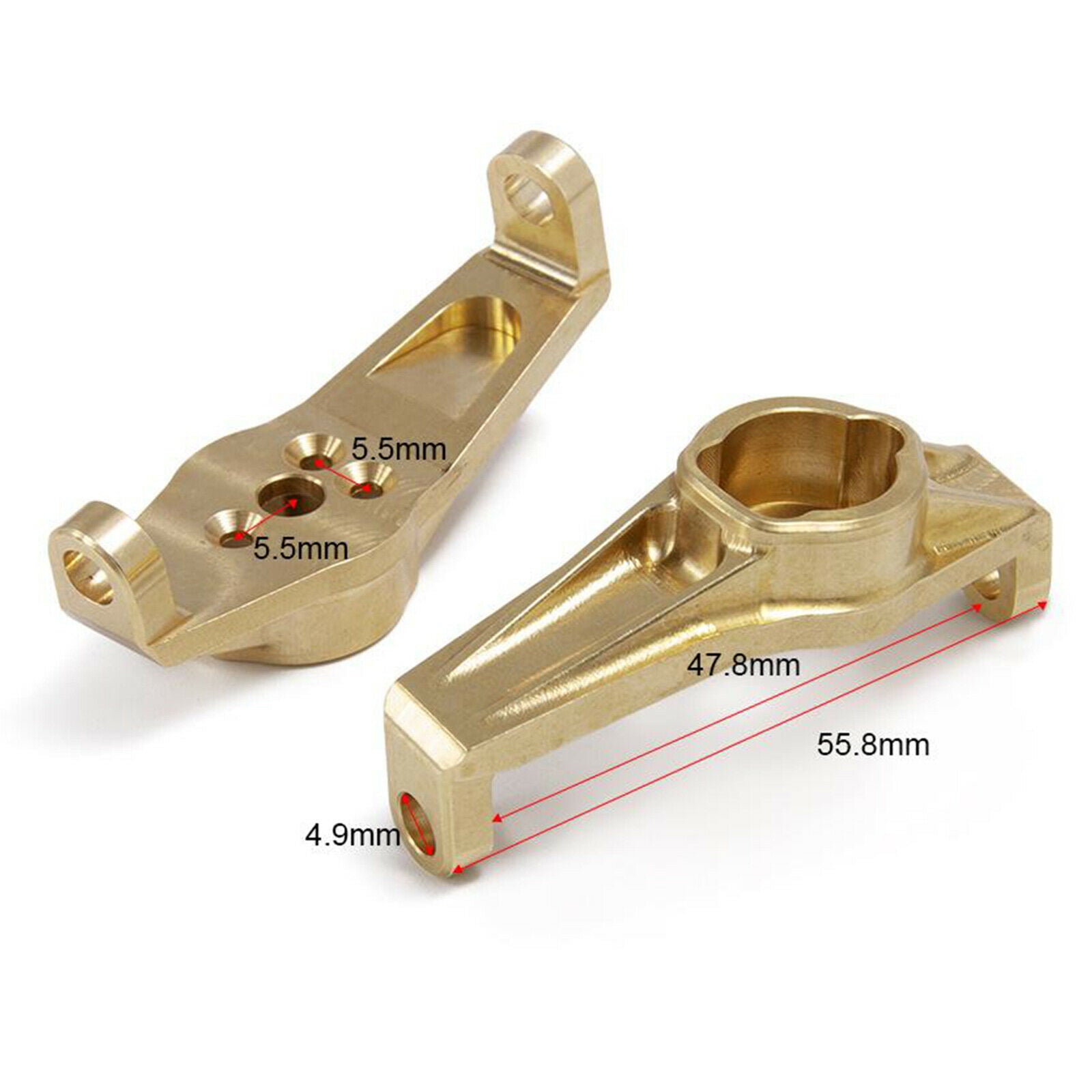 2pcs RC Car Front Steering Knuckle Repalce for RC Crawler  -4 RC Accessory