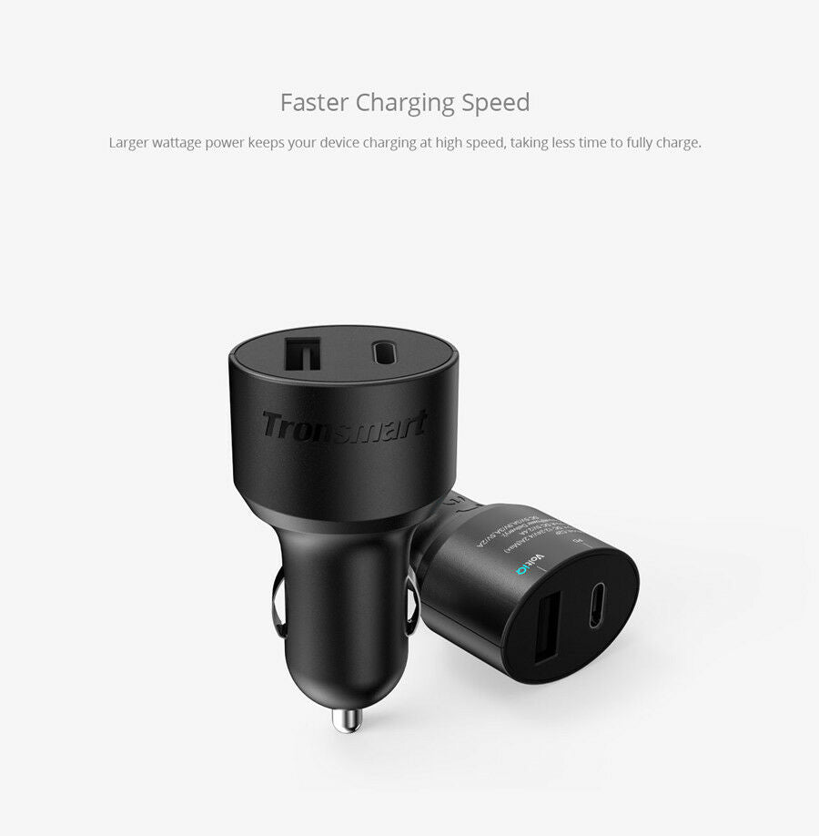 2USB Port Cigarette Head Charger PD/Type-C Charger for iPad Pro Andrews