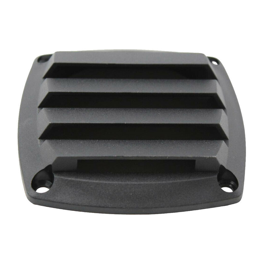 3 Inch Louvered Vents Style Boat Marine Hull Air Vent Grill Cover - Black