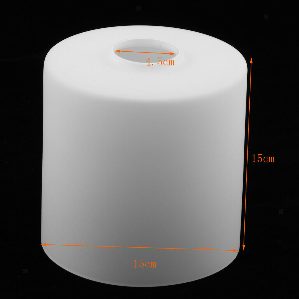 Cylindrical Chandelier Shade Cover Pendant Lampshade Fixtures Dia. 15cm