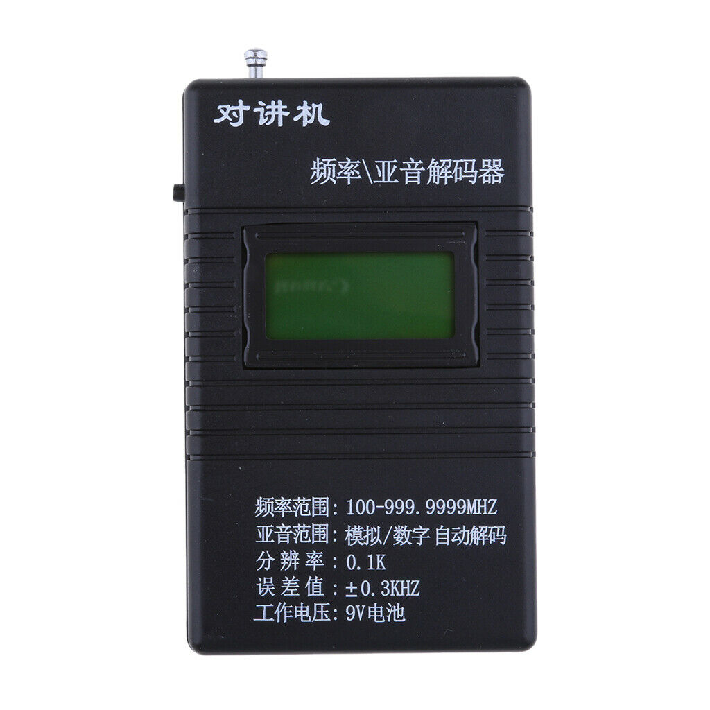 Portable   Handheld   Frequency   Counter   DCS   CTCSS   Radio   Signal