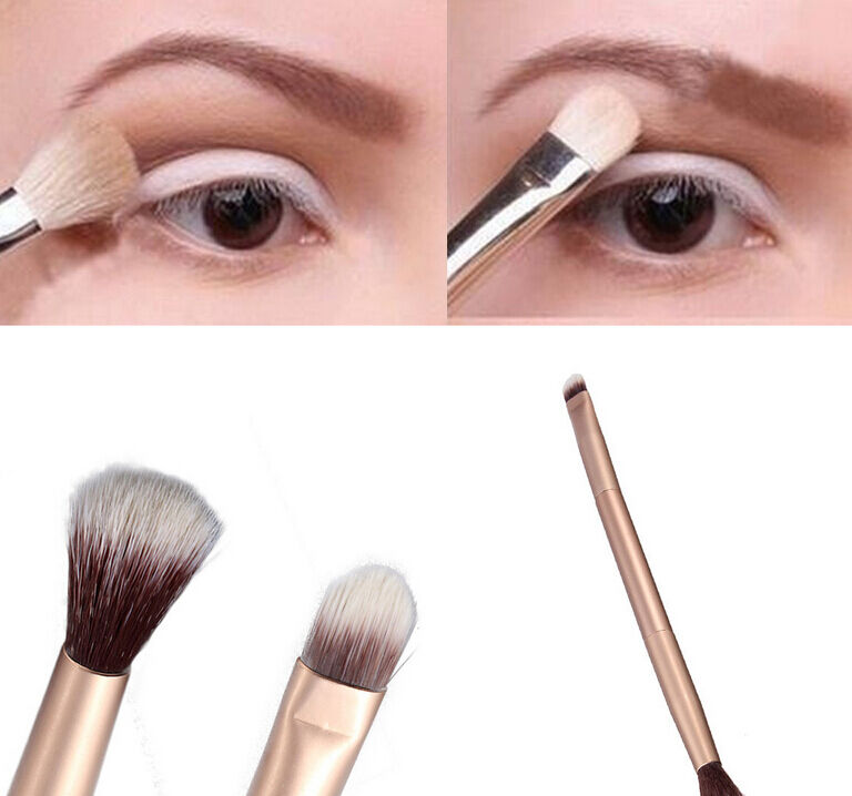 1PC Woman Double-Ended Makeup Pen Eye Powder Foundation Eyeshadow Blending Brush