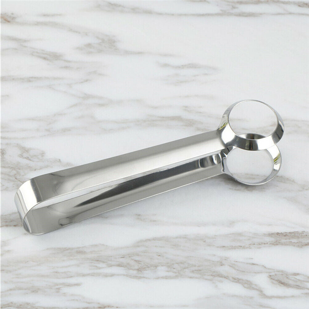 1pc Creative Stainless Steel Egg Tong Clip For Kitchen Gadget Cooking Too.l8