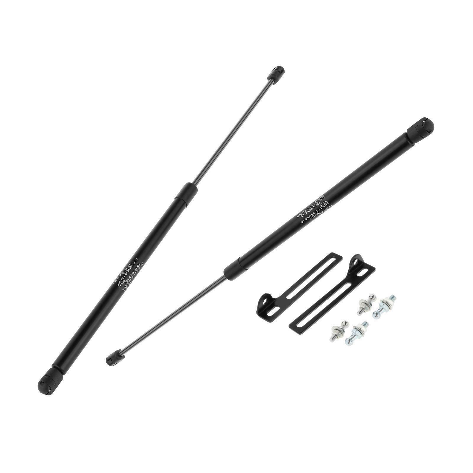 2Pcs Car Hood Modify Gas Struts Rod Lift Support for SEAT Leon MK3 Premium