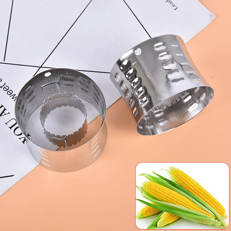 Corn Stripper Stainless Steel Corn Cob Peeler Slicer Circular Corn Cutter.l8