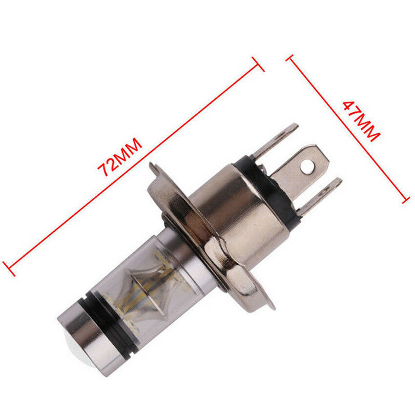 2Pcs Hi/Lo Beam LED Headlight Kit Headlight Fog Light  100W 8000K White Light