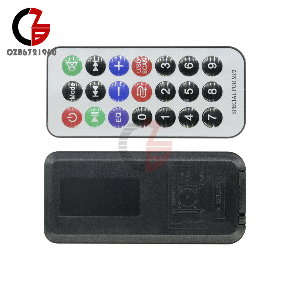 New Bluetooth Car MP3 WMA Decoder Board with Remote Control AUX TF USB FM Radio