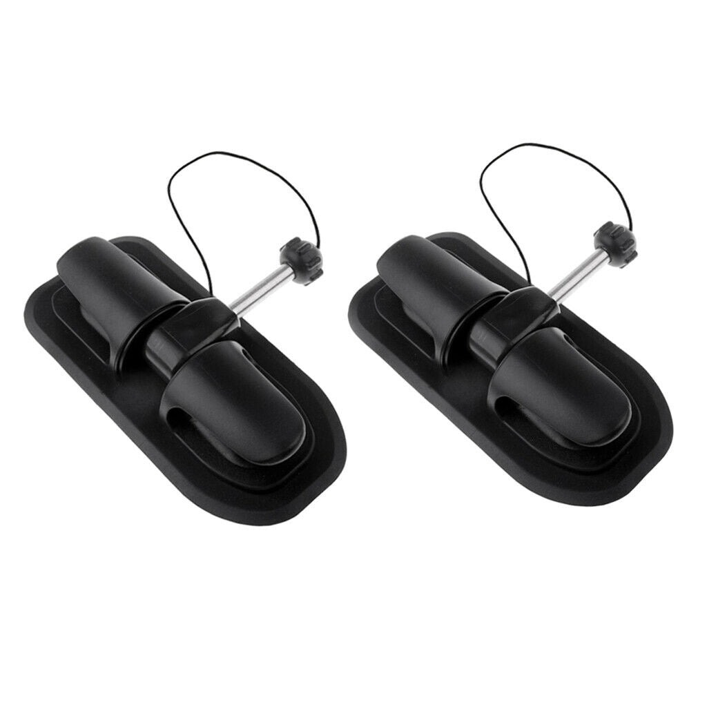 2 Pcs / Set Durable Kayak Rudder Lock Patch Inflatable Boat Watercraft