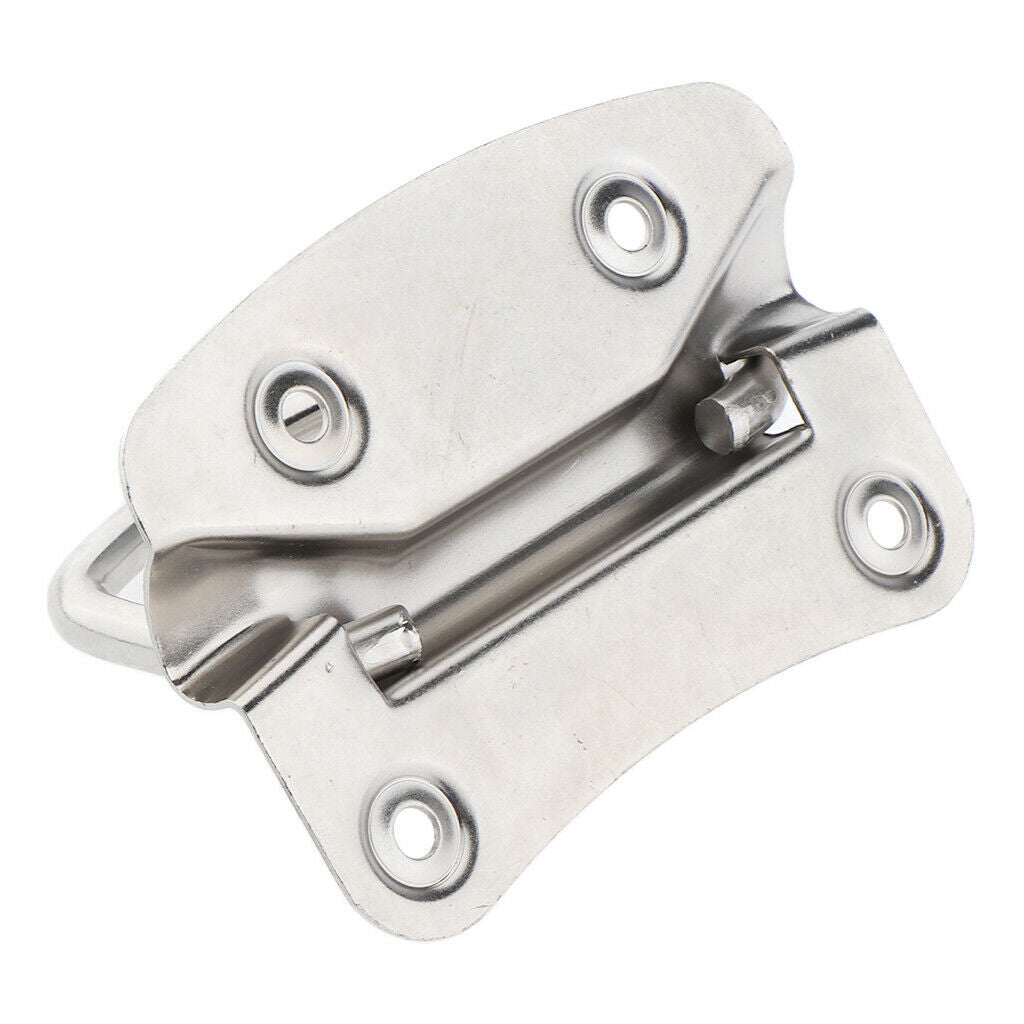 Stainless Steel Flush Lift Ring / Hatch Pull Long Handle 100mm x 73mm
