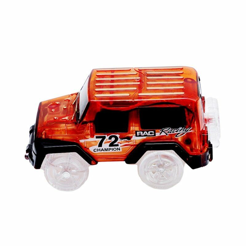 Car Magic For Circuit Magic Tracks Flexible Light Color Red - New