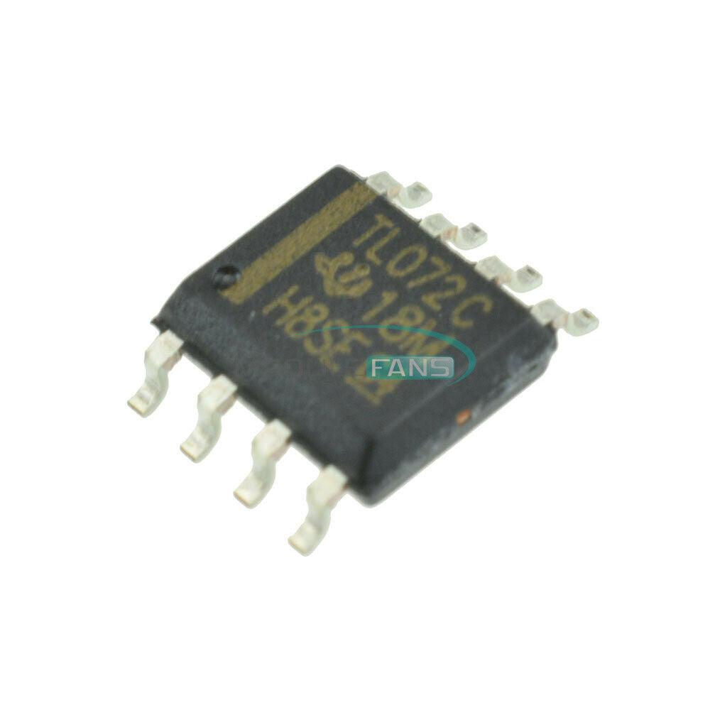 10PCS TL072 TL072CDT SMD TL072CD TL072C 072C AMPLIFIERS
