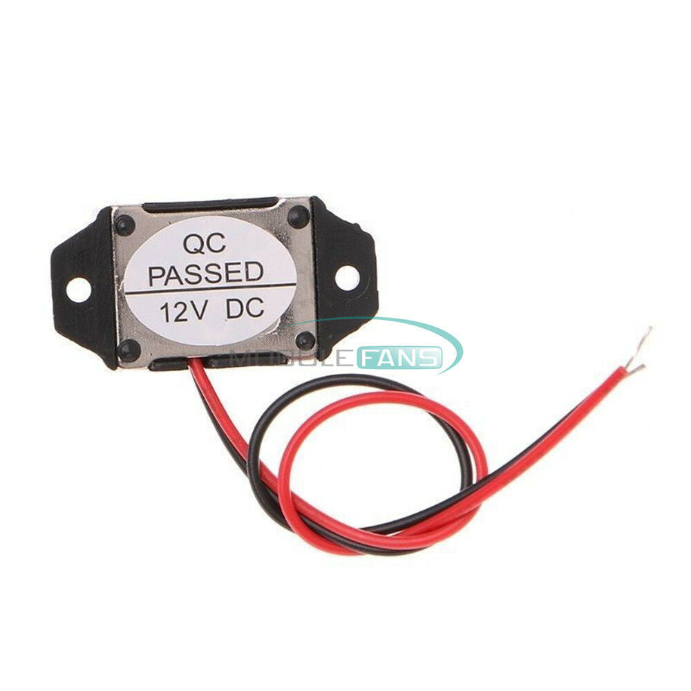 5PCS DC12V 85dB Mini Electronic Alarm Buzzer Constant Tone 8-15V