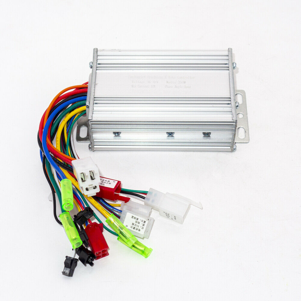 Electric Bicycle Scooter Brushless DC Motor Speed Controller 36V/48V 350W E-Bike