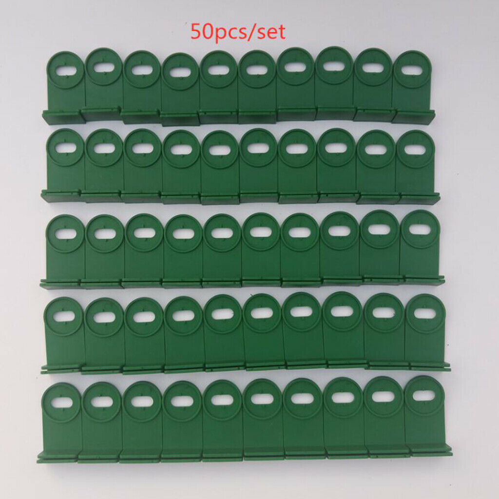 50pcs Practical Super Corner Extender Clips for Garden Greenhouse Shading