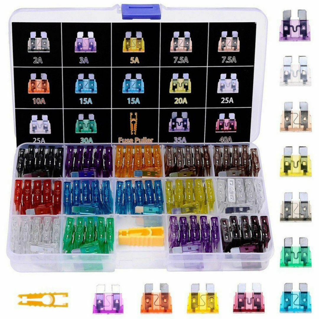 140pcs ATO / APR / ATC Fuse Car Kit Assorted Auto Car Truck Standard Blade 2-40A