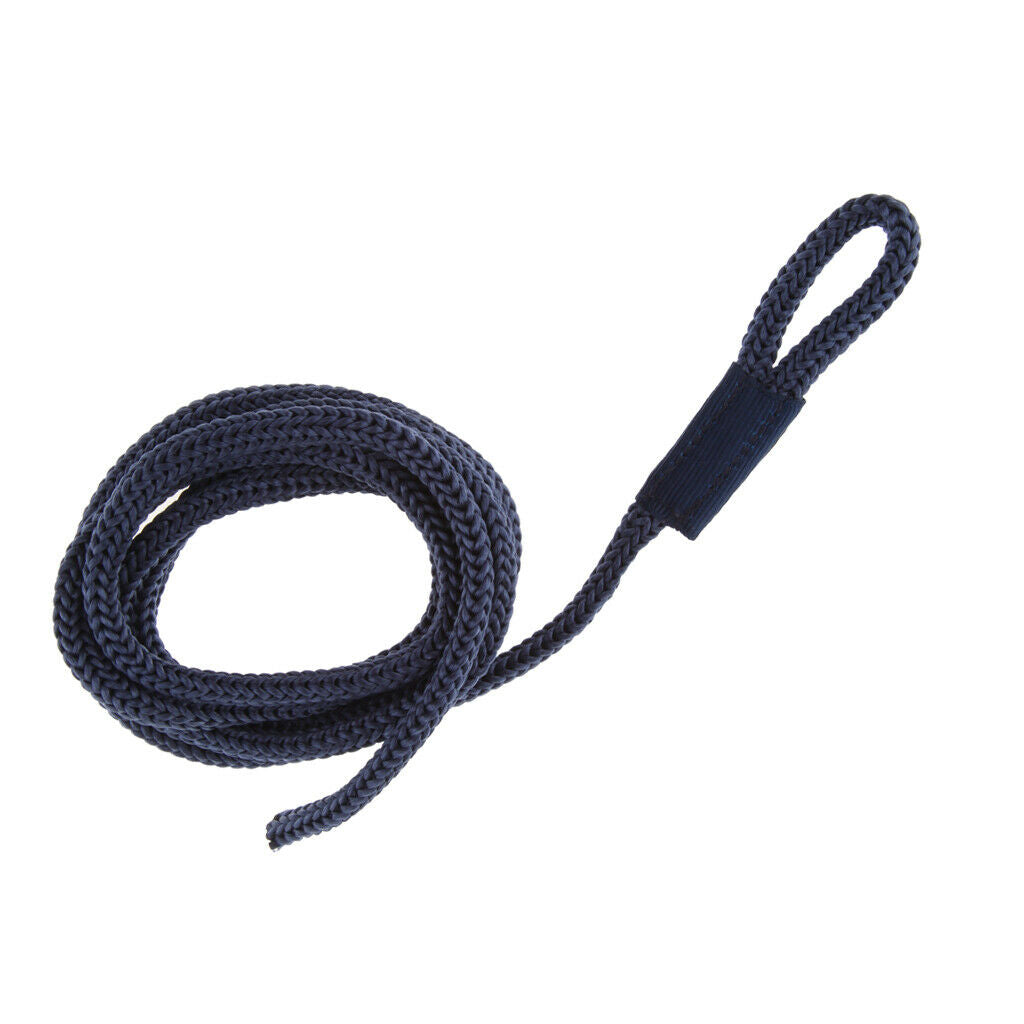 Blue Double Braid 1/4 INCH X 5 FT Boat BUMPER  LINES Marine Docking Rope