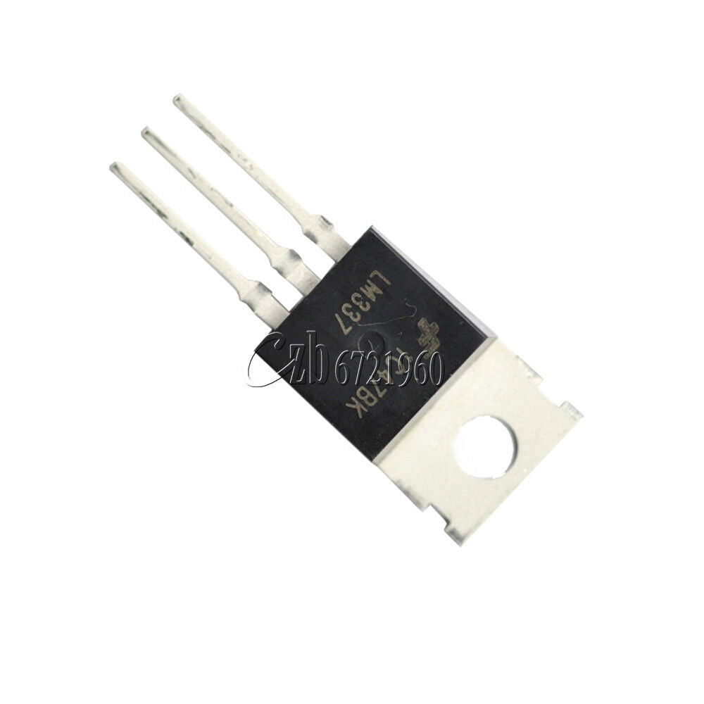 5PCS LM337T LM337 TO-220 Negative Adjustable Regulator IC