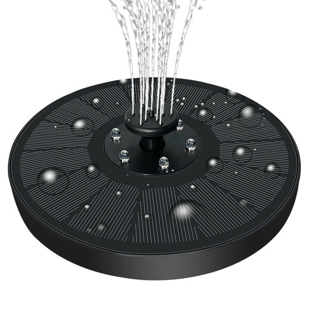 7V 3W Solar Power Fountain Pump Aquarium Bird Bath Landscape Garden Pool