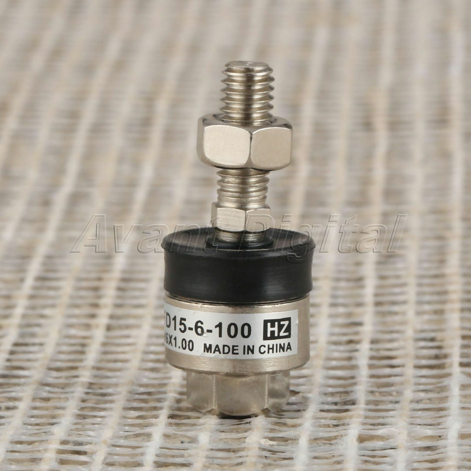 New M6x1mm Male Thread Pneumatic Air Cylinder Floating Joint Forting Convenient