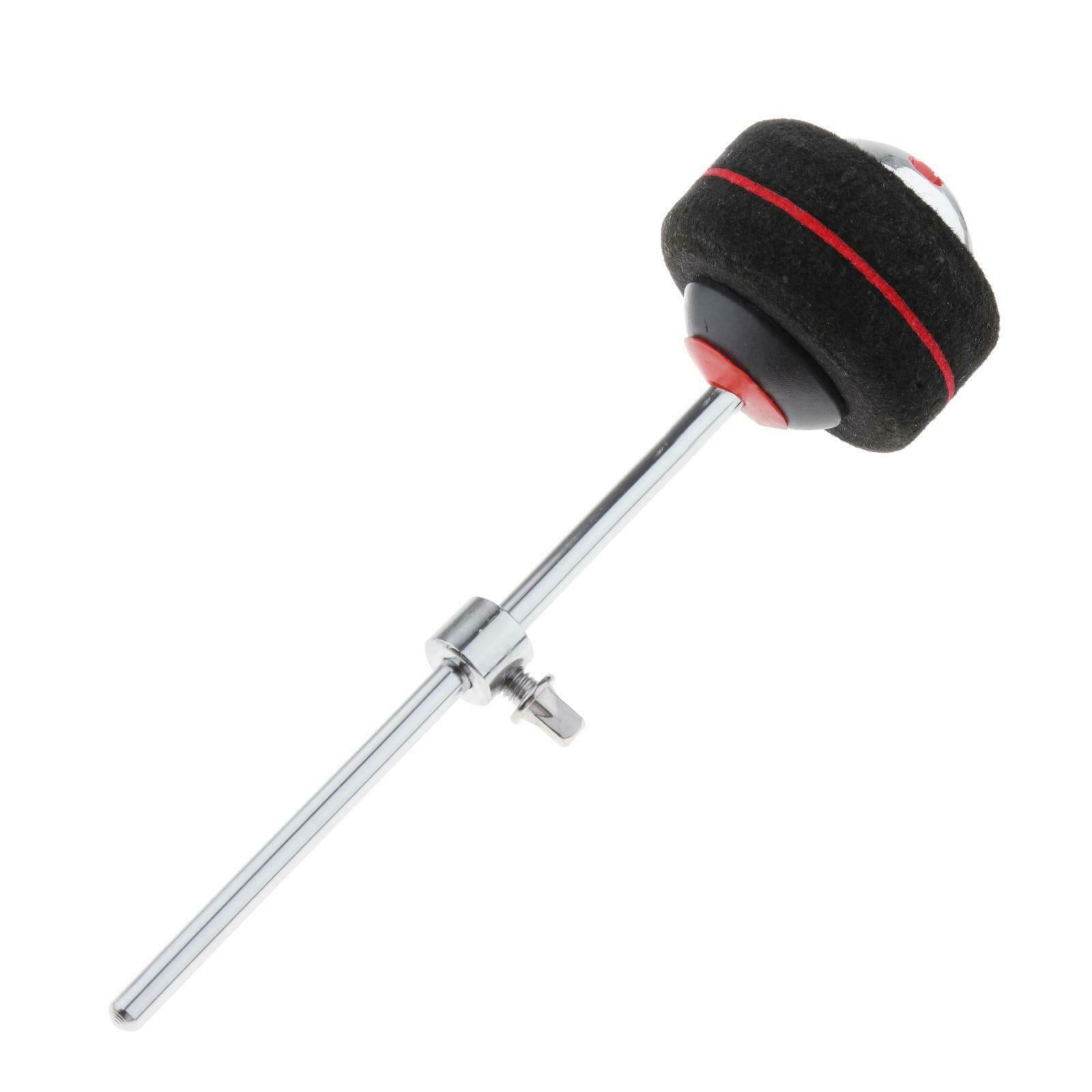 Stainless Steel Shank Drum Pedal Beater for Percussion Drum Instrument Accs