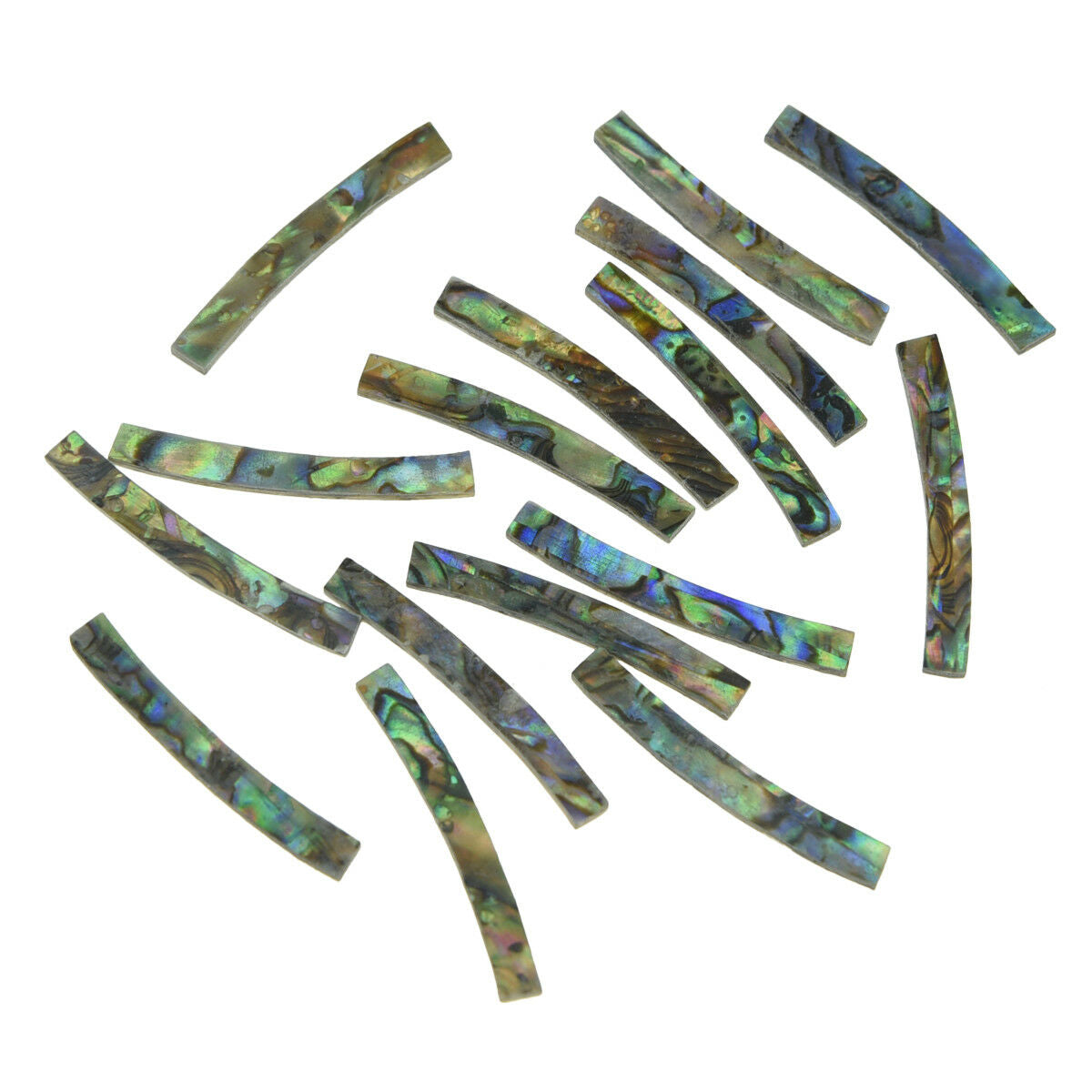Guitar Rosette New Zealand Abalone Curved Strips Soundhole Inlay 125x3x1.5