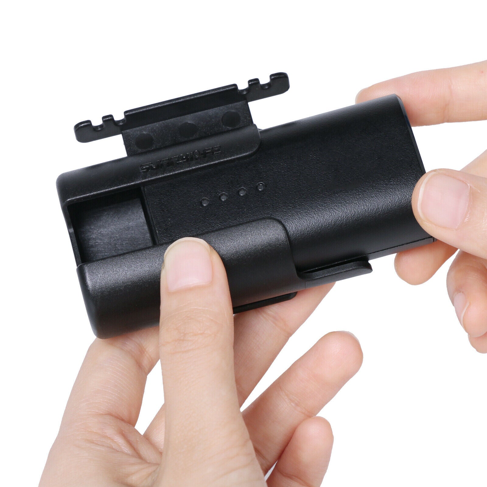 Headband Battery Container Cable Tidy Winder For DJI FPV Goggles V2 Plastic