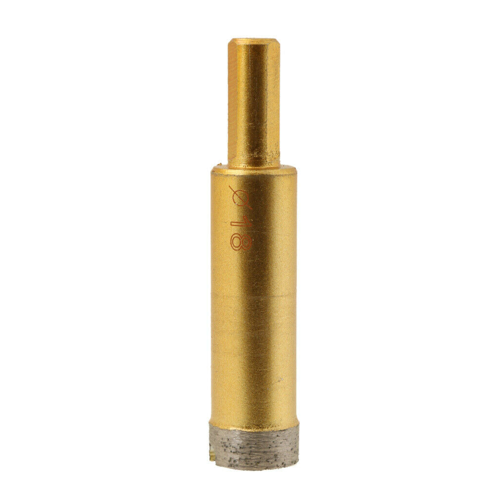 2 X 18mmDIAMOND HOLESAW Ceramic Porcelain Slate Marble Glass Drill Bit Tool