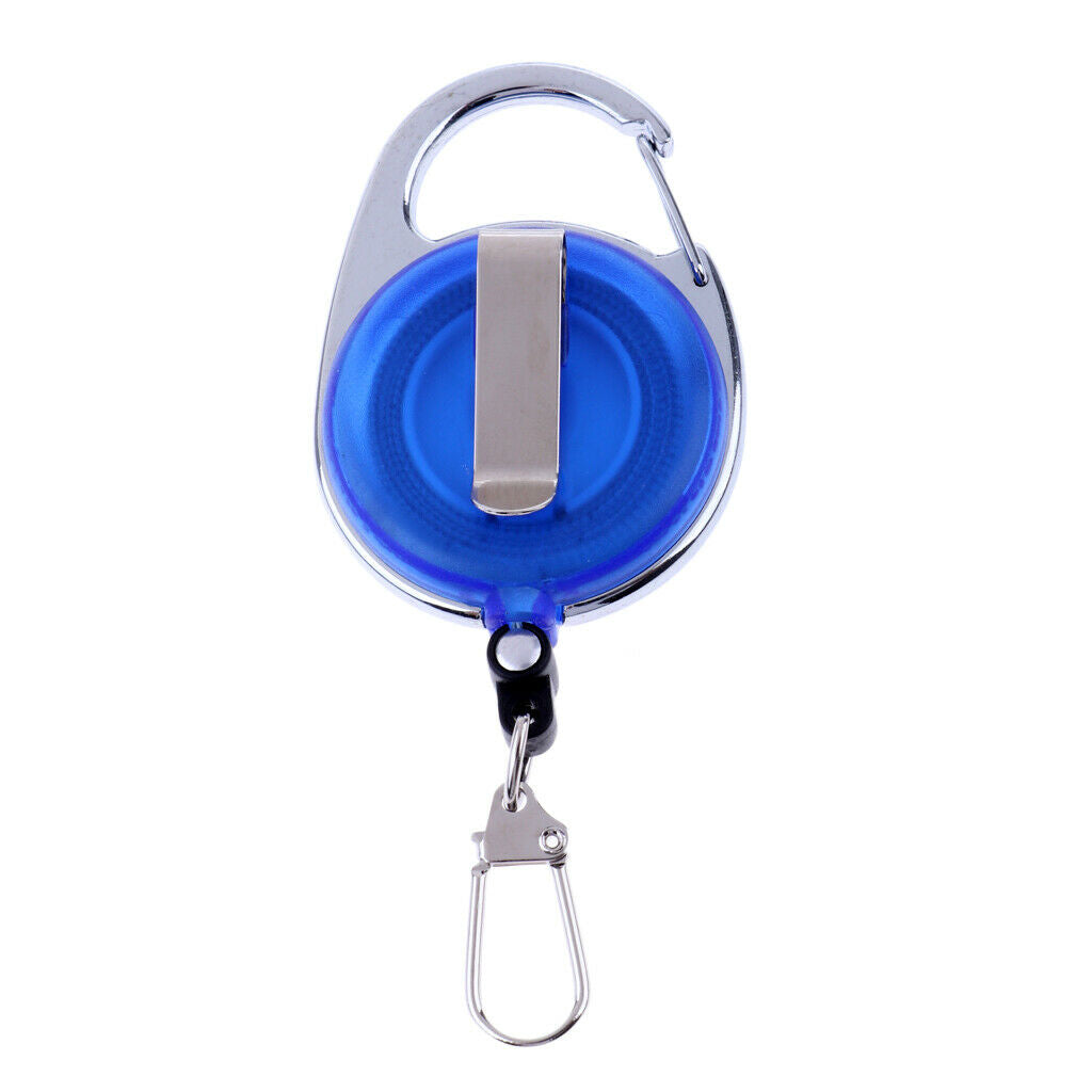 Fly Fishing Carabiner Tape Measure Zinger Combo Retractor Ruler Fishing Tool