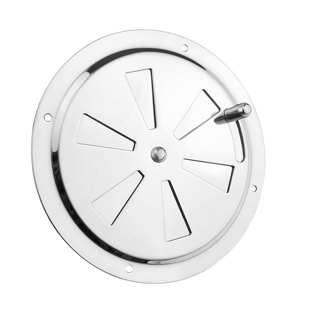 Universal ventilation grille, stainless steel, round Φ 128 mm ventilation