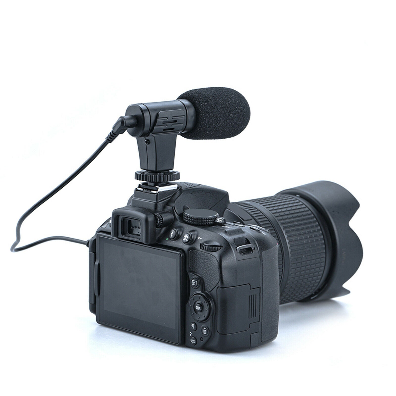 Camera Microphone Mini Universal Portable Video Mic for Presentations DSLR