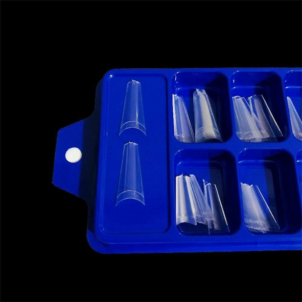 Decor Beauty Acrylic Gel Nail False Nails Nail Art Tips Half Cover C Curve