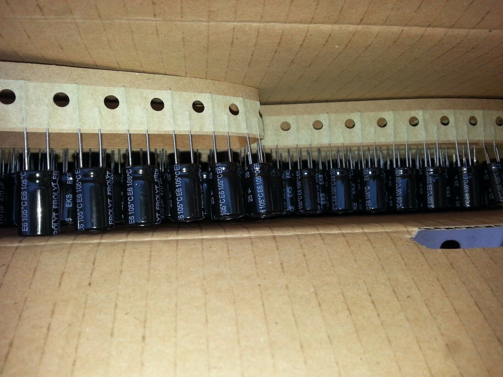 16pcs NEW FROLYT EKS 470uF 25v 105C LONG LIFE HQ CAPS FOR AUDIO !