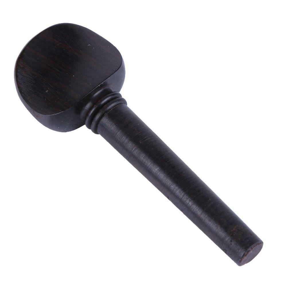 4pcs 4/4 Size Violin Tuning Pegs Ebony Violin Peg Musical Instrument Part Kit
