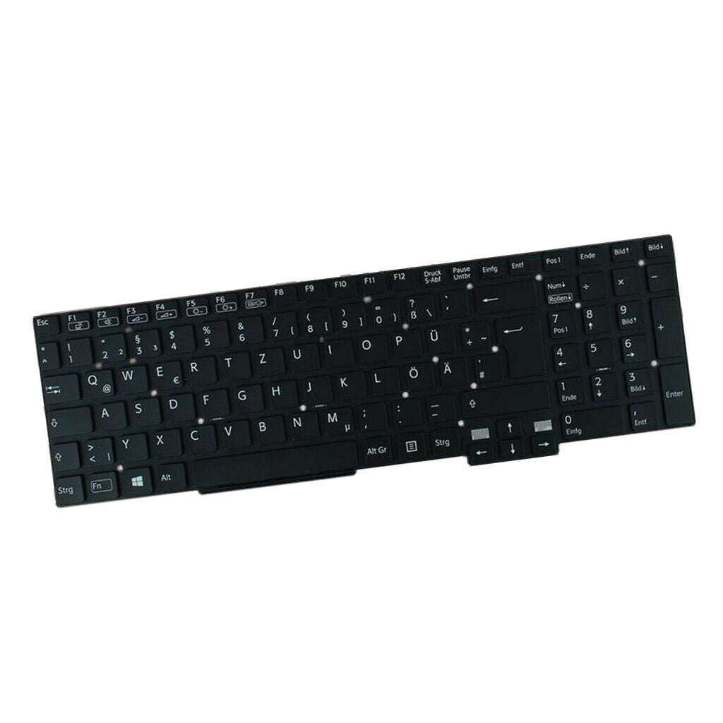 German Layout Keyobard With Backlit Frameless For  Vaio Svt15 Laptop