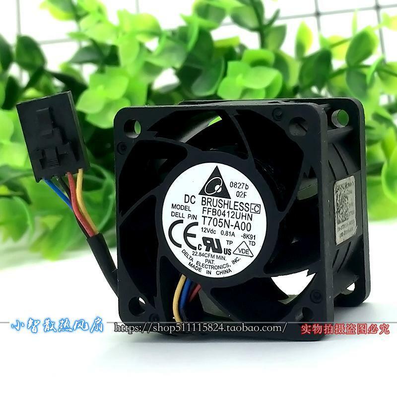 For Delta Brushless Fan 0T705N 0N229R FFB0412UHN 12V 0.81A 40*28mm