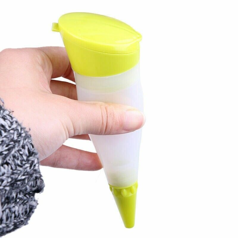 Silicone Pastry Icing Decorating Pen Piping Utensil Fondant Tool Nozzles Cake